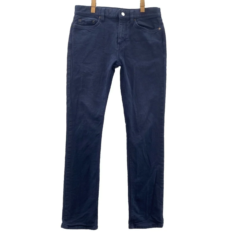 Banana Republic Traveler Jeans Mens 30x30* Blue Slim Stretch Preppy University